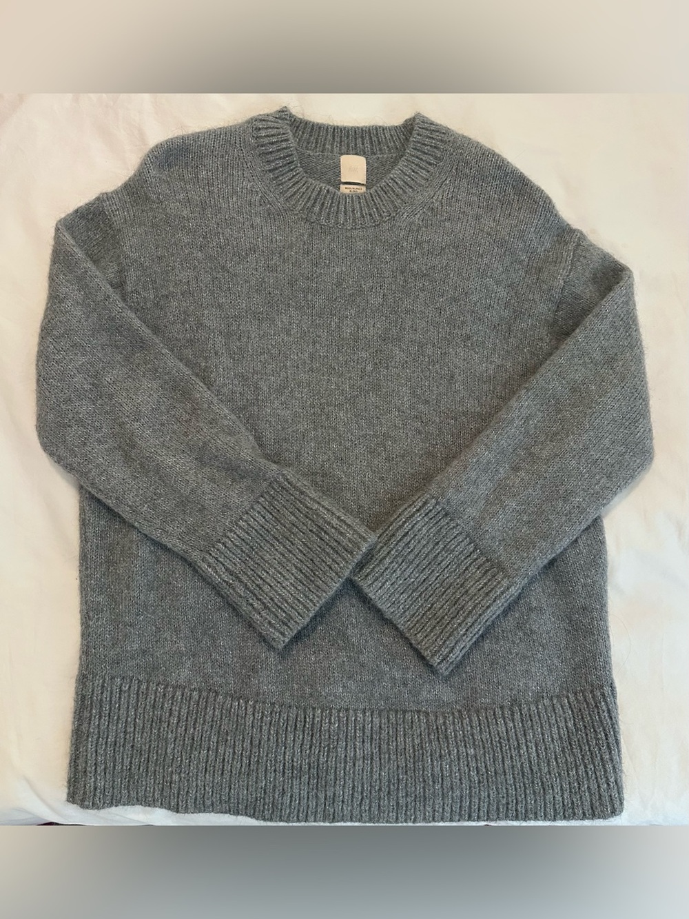 H&M WOOL ALPACA BLEND GREY SWEATER